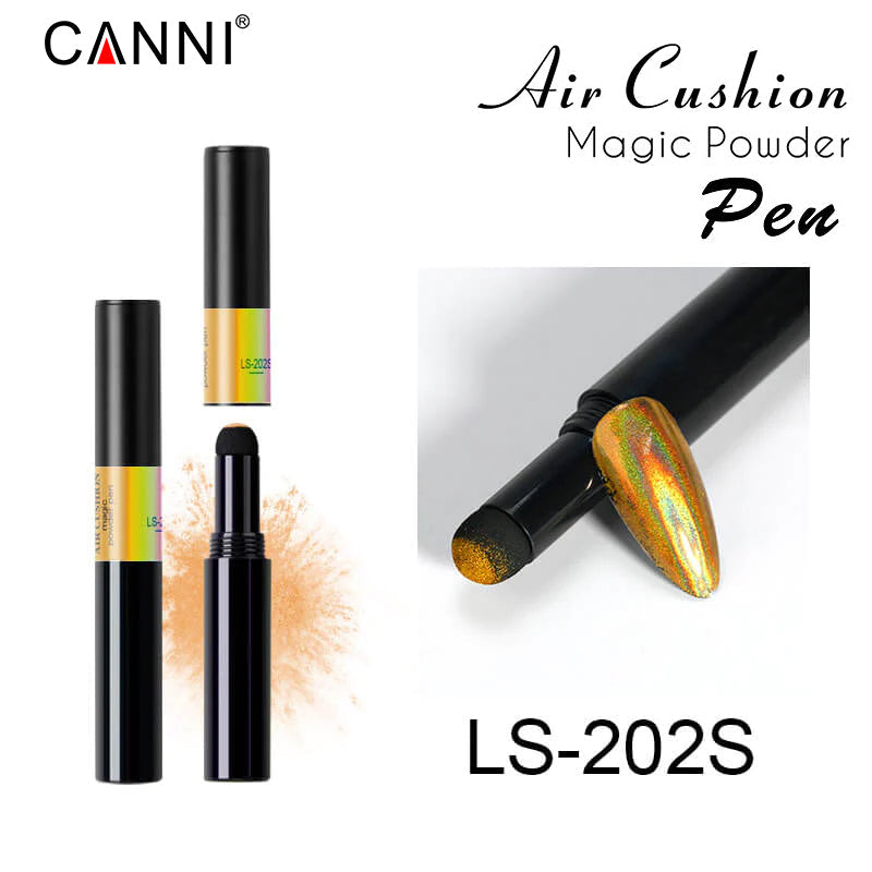 CANNI Air Cushion Magic Mirror Powder Pen Chrome Gold Pink Red Effect Pigment