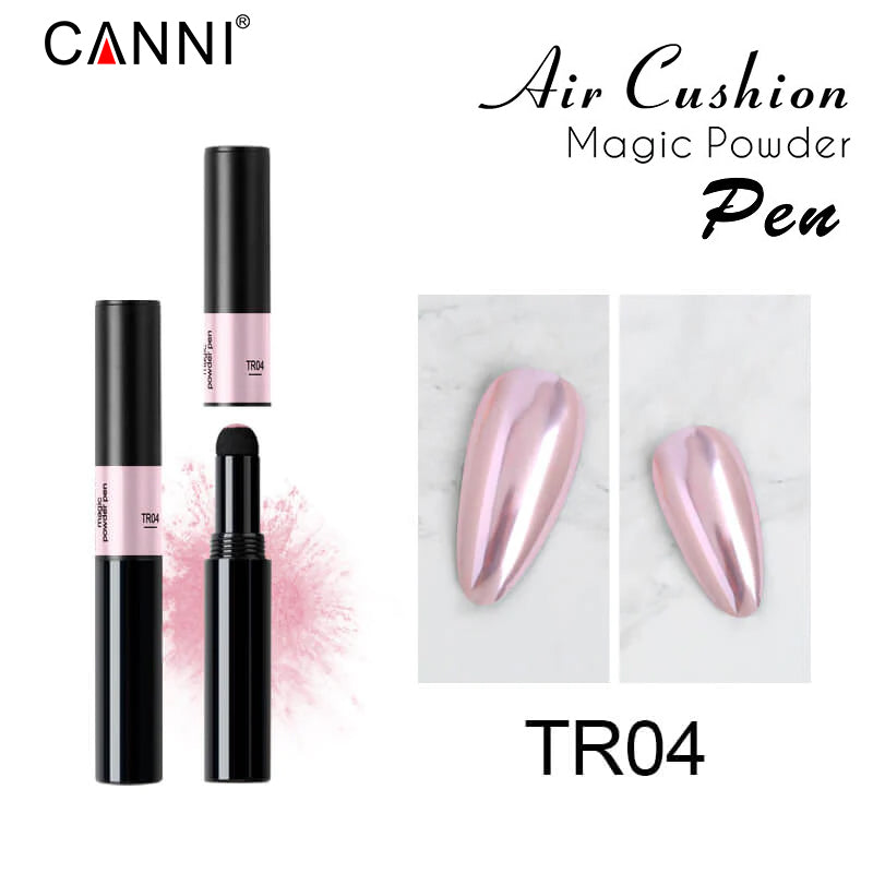 CANNI Air Cushion Magic Mirror Powder Pen Chrome Gold Pink Red Effect Pigment