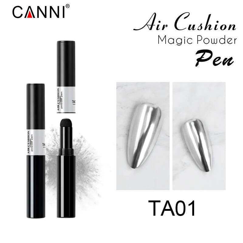 CANNI Air Cushion Magic Mirror Powder Pen Chrome Gold Pink Red Effect Pigment
