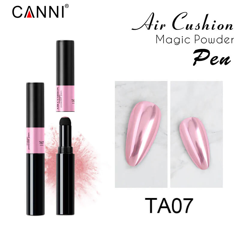 CANNI Air Cushion Magic Mirror Powder Pen Chrome Gold Pink Red Effect Pigment