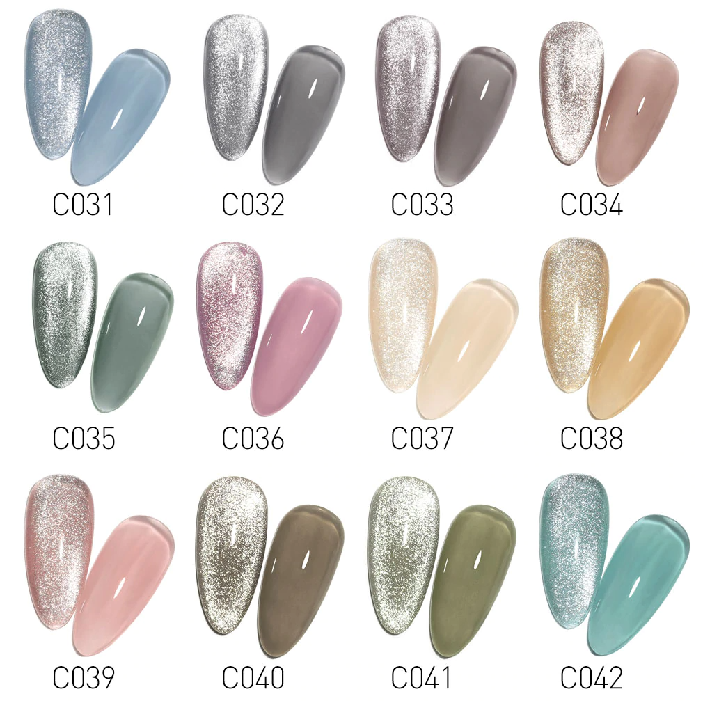 CANNI Cold Grey Series Series UV Nail Gel Polish - 8ml