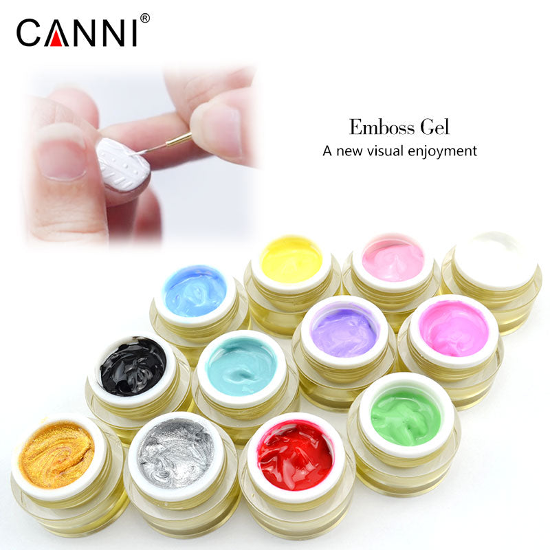 CANNI Emboss Gel 8ml Nail Art Painting Sculpture