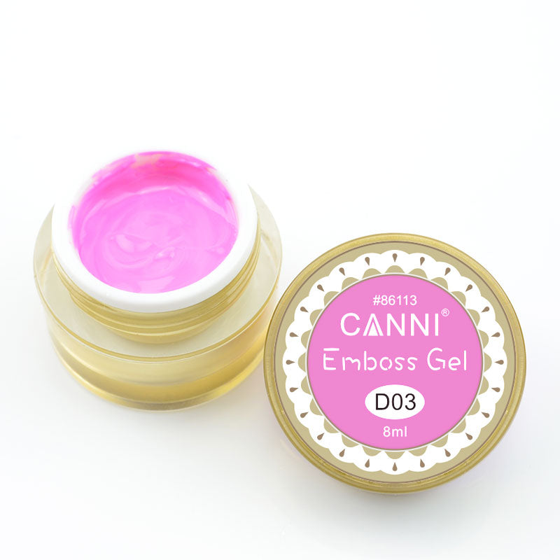 CANNI Emboss Gel 8ml Nail Art Painting Sculpture