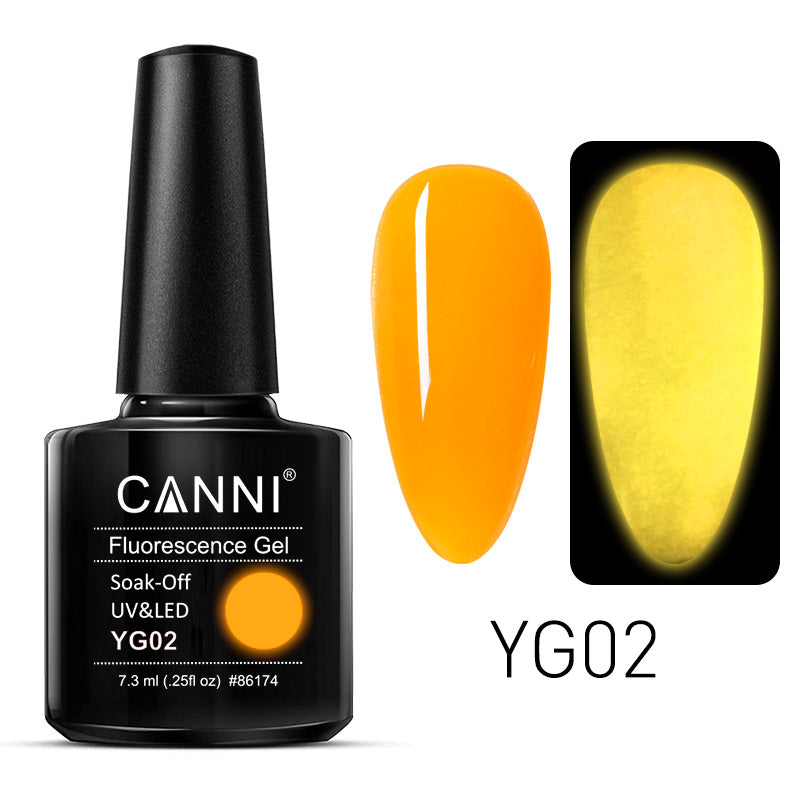 CANNI Fluorescence UV LED Soak Off Nail Gel Polish Series