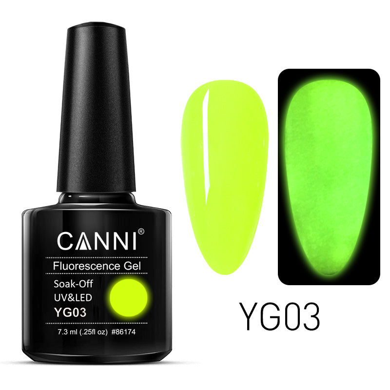 CANNI Fluorescence UV LED Soak Off Nail Gel Polish Series