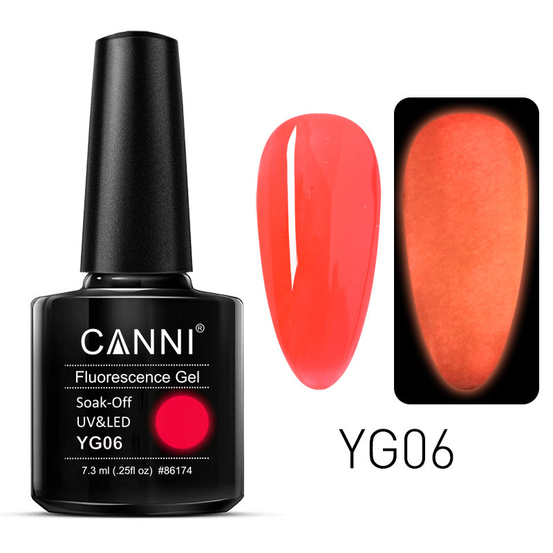 CANNI Fluorescence UV LED Soak Off Nail Gel Polish Series