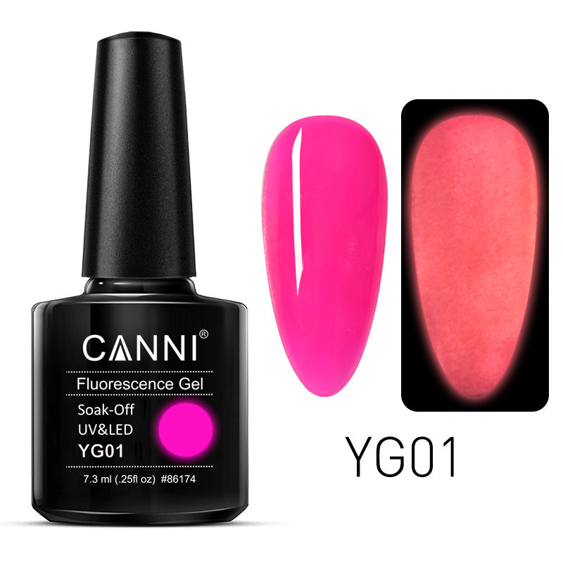 CANNI Fluorescence UV LED Soak Off Nail Gel Polish Series