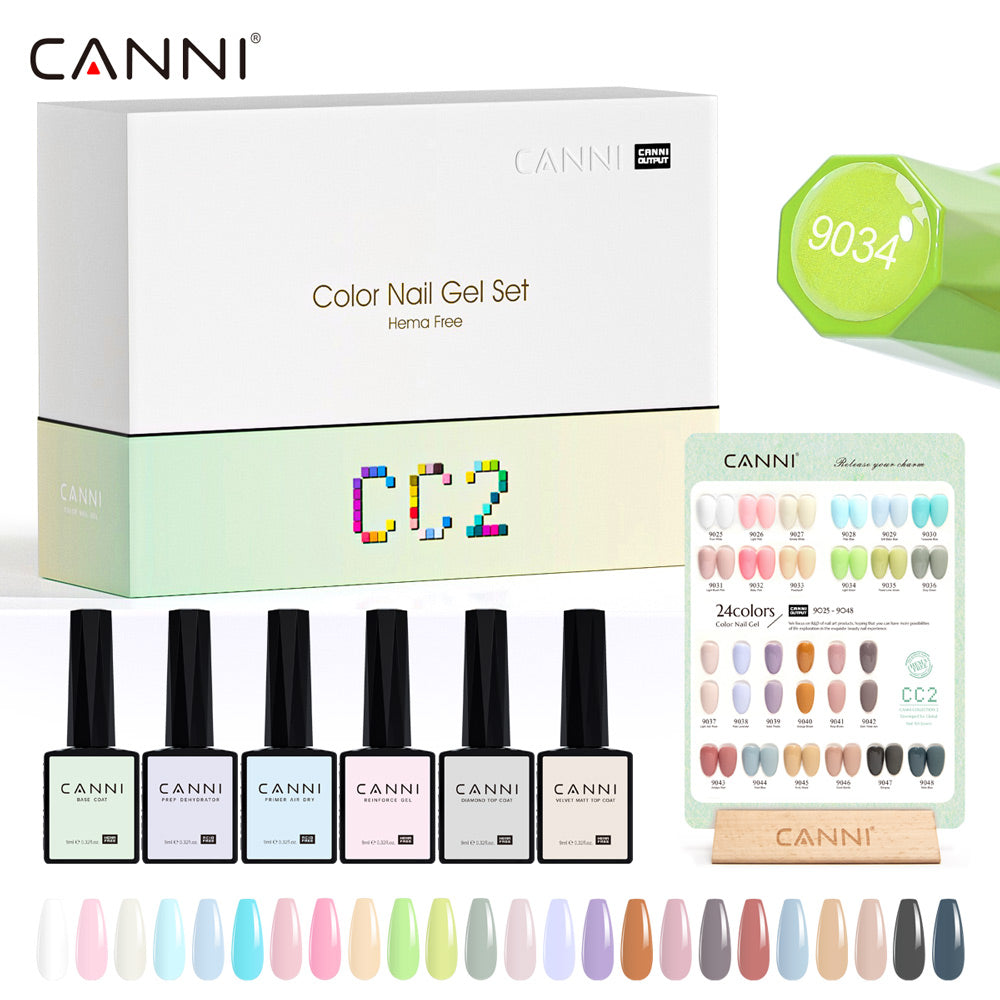 CANNI HEMA FREE 30pcs Nail Gel Polish Kit - CC2