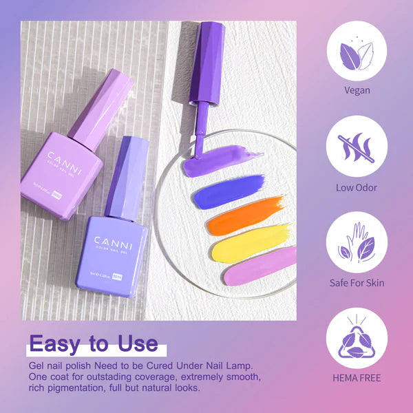 CANNI HEMA FREE 30pcs Nail Gel Polish Kit - CC4