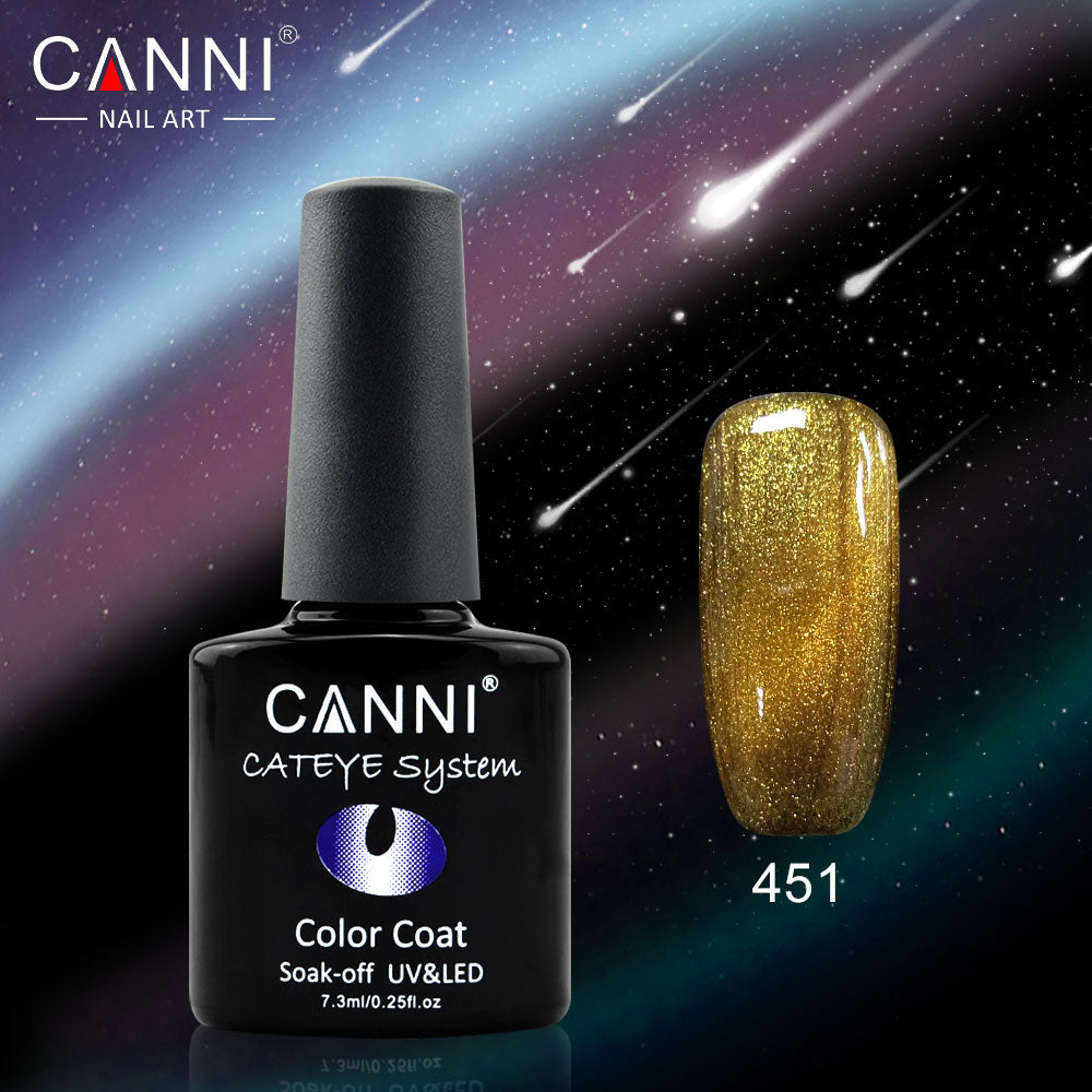 CANNI Magnetic Chameleon Cat Eye UV LED Soak off Nail Gel Polish