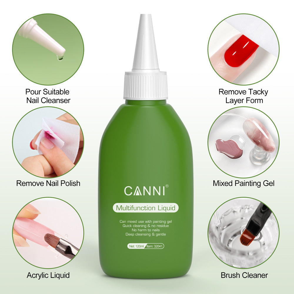 CANNI Multi Function Nail Liquid - 120ml