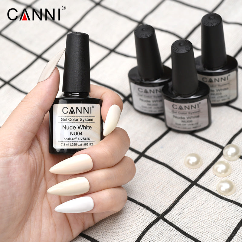 CANNI Nude White Nail Gel Series