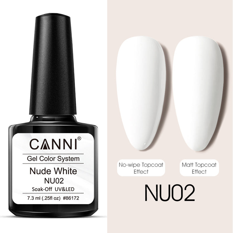 CANNI Nude White Nail Gel Series
