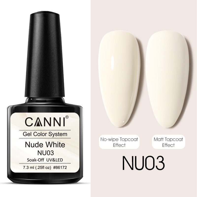 CANNI Nude White Nail Gel Series
