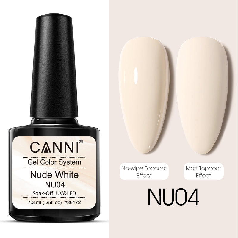 CANNI Nude White Nail Gel Series