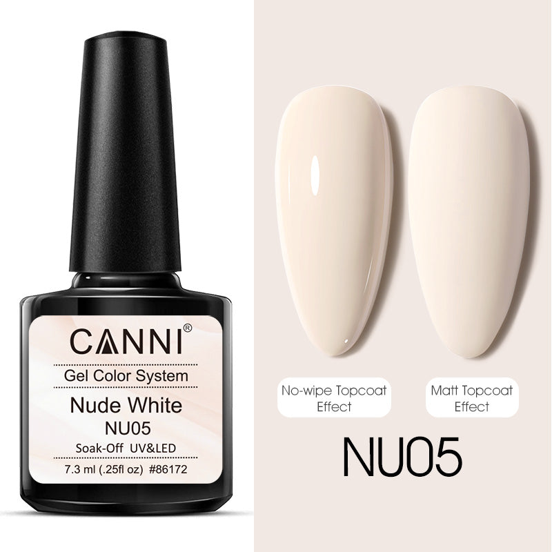 CANNI Nude White Nail Gel Series