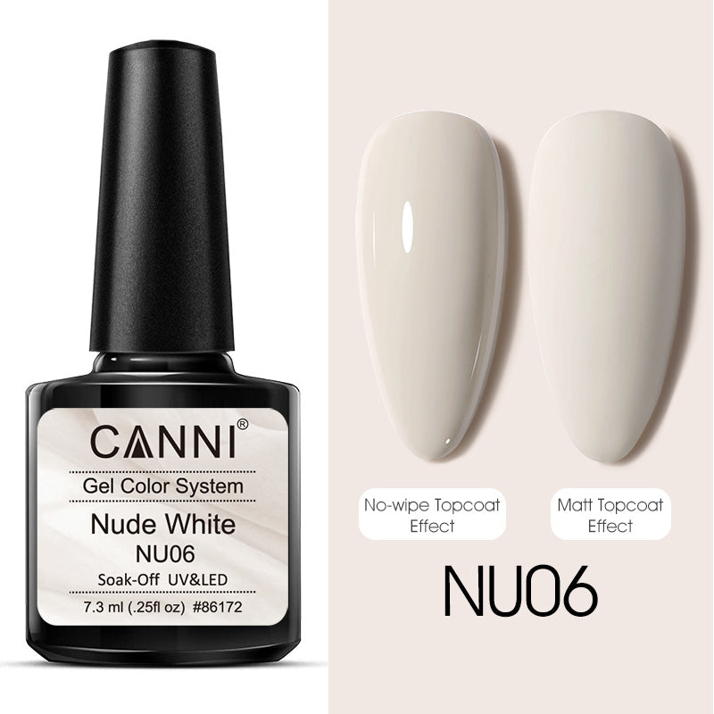CANNI Nude White Nail Gel Series