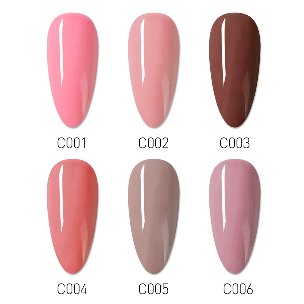 CANNI Peach Naked Series UV Nail Gel Varnish - 8ml