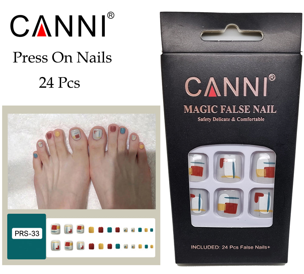 CANNI Press on toe nails - PRS33