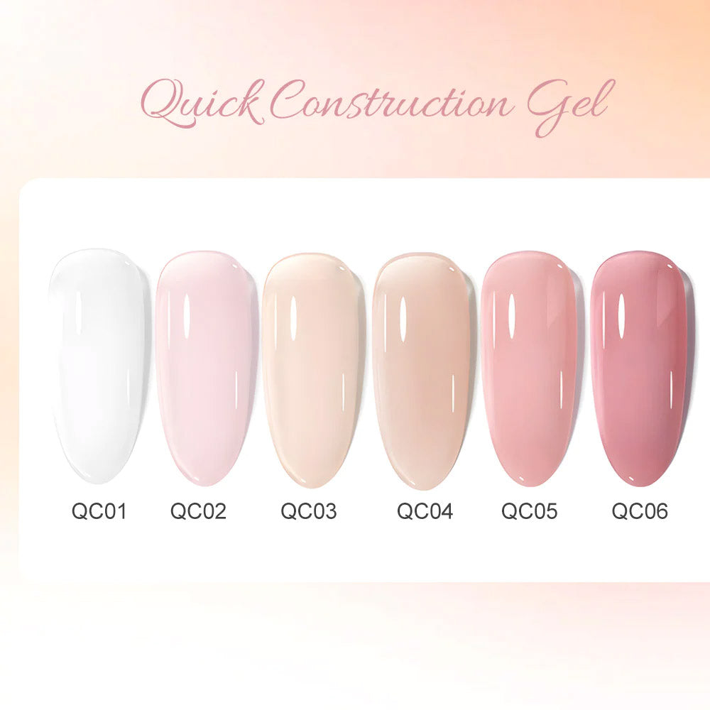 CANNI Quick Construction Gel Nail Polish UV LED Builder Extension Gel