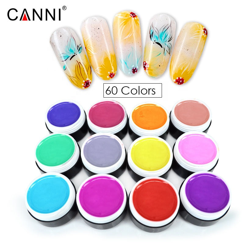 CANNI Soak Off Nail Art Gel Paint - 5ml Jar