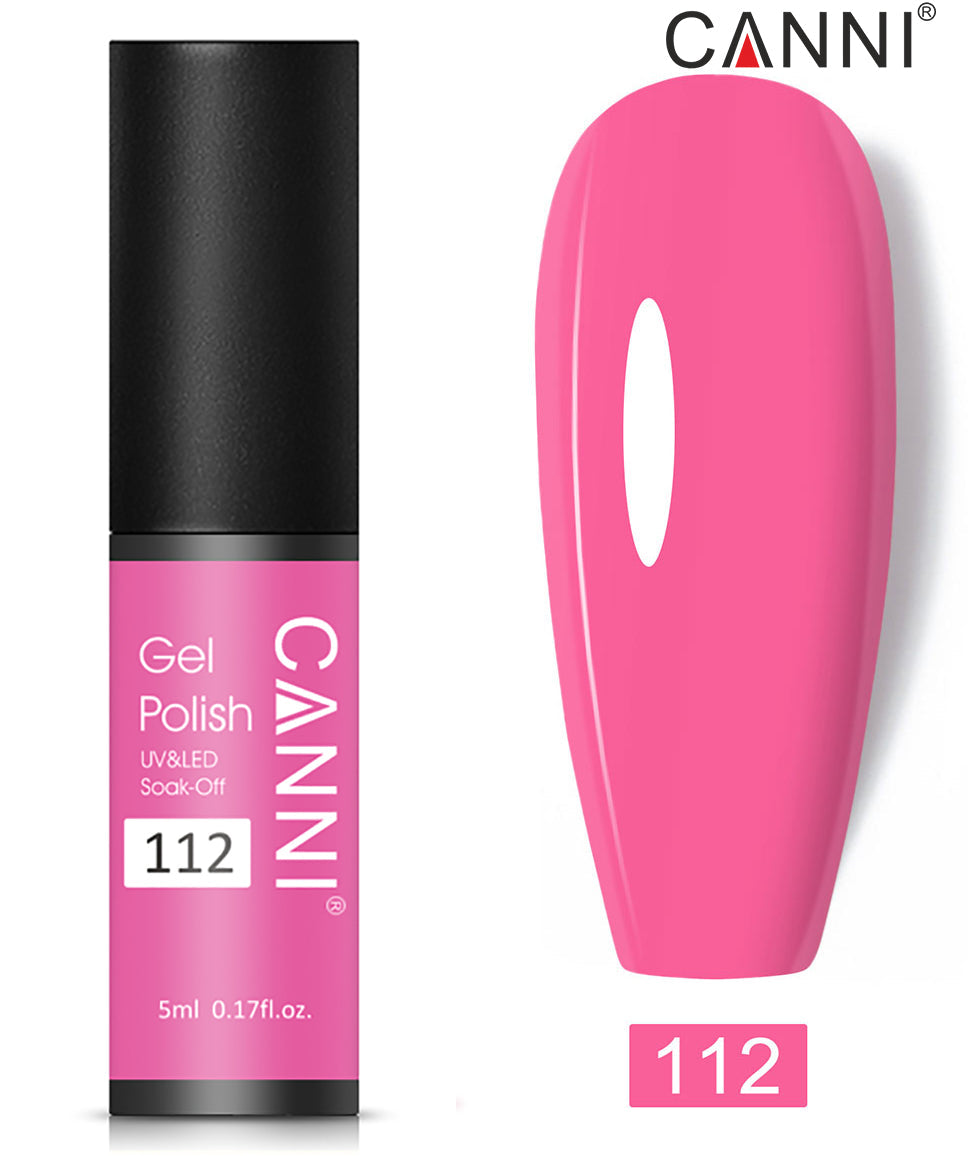 CANNI Soak Off UV Nail Gel Polish Classic 5ml - Shade 101 to 200