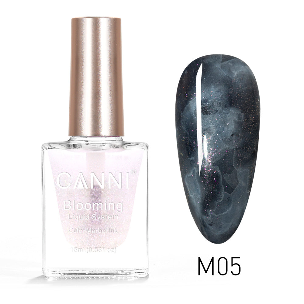CANNI Water Colour Blooming Nail Polish Ink Liquid - 15ml