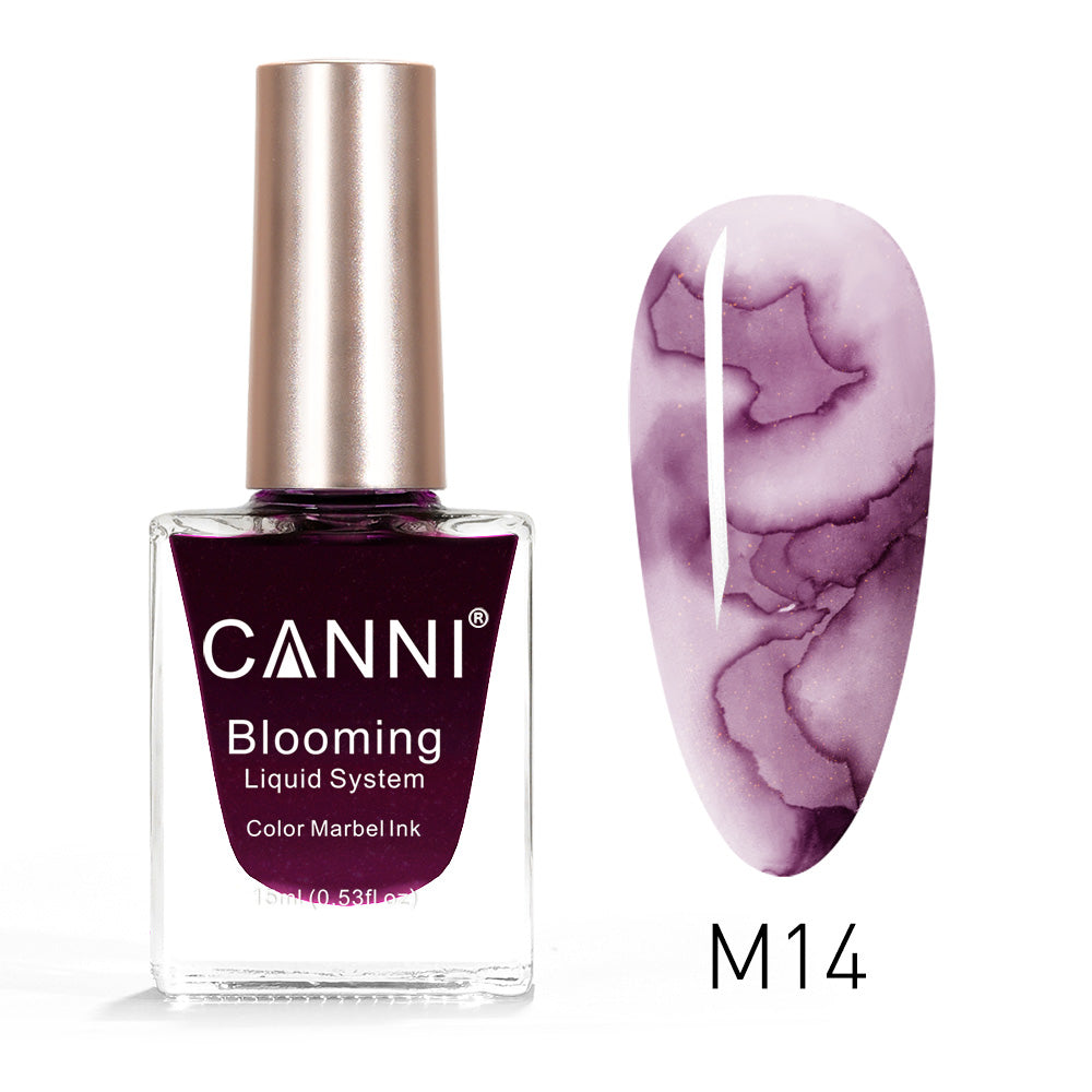 CANNI Water Colour Blooming Nail Polish Ink Liquid - 15ml