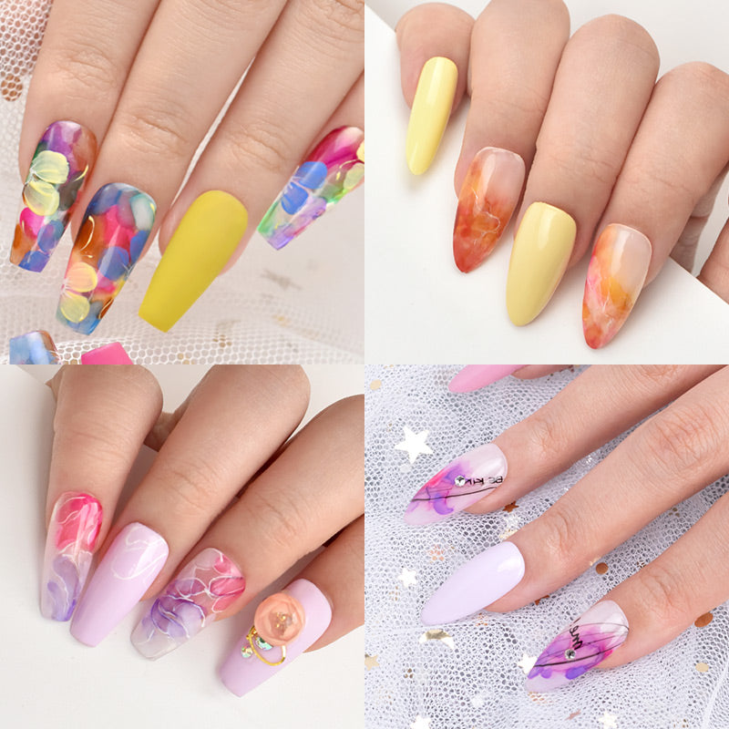 CANNI Water Colour Blooming Nail Polish Ink Liquid - 15ml