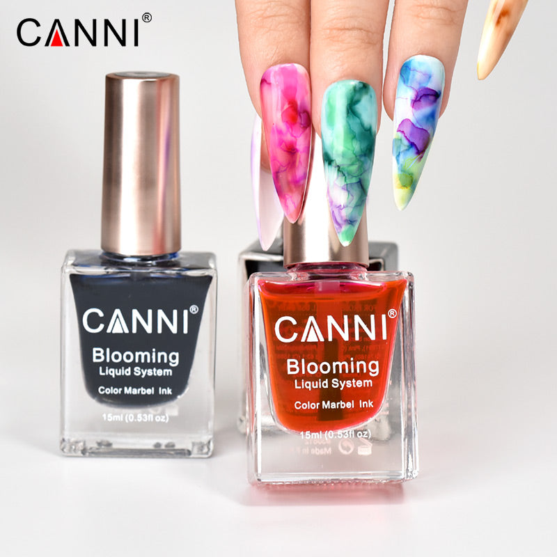 CANNI Water Colour Blooming Nail Polish Ink Liquid - 15ml
