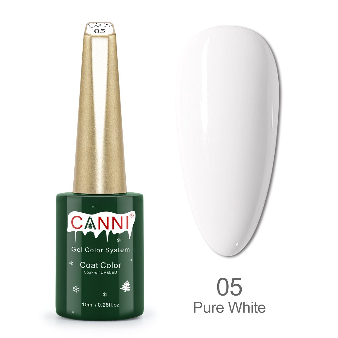 CANNI® Christmas Nail Gel Polish Soak Off UV LED Colours - 10ml