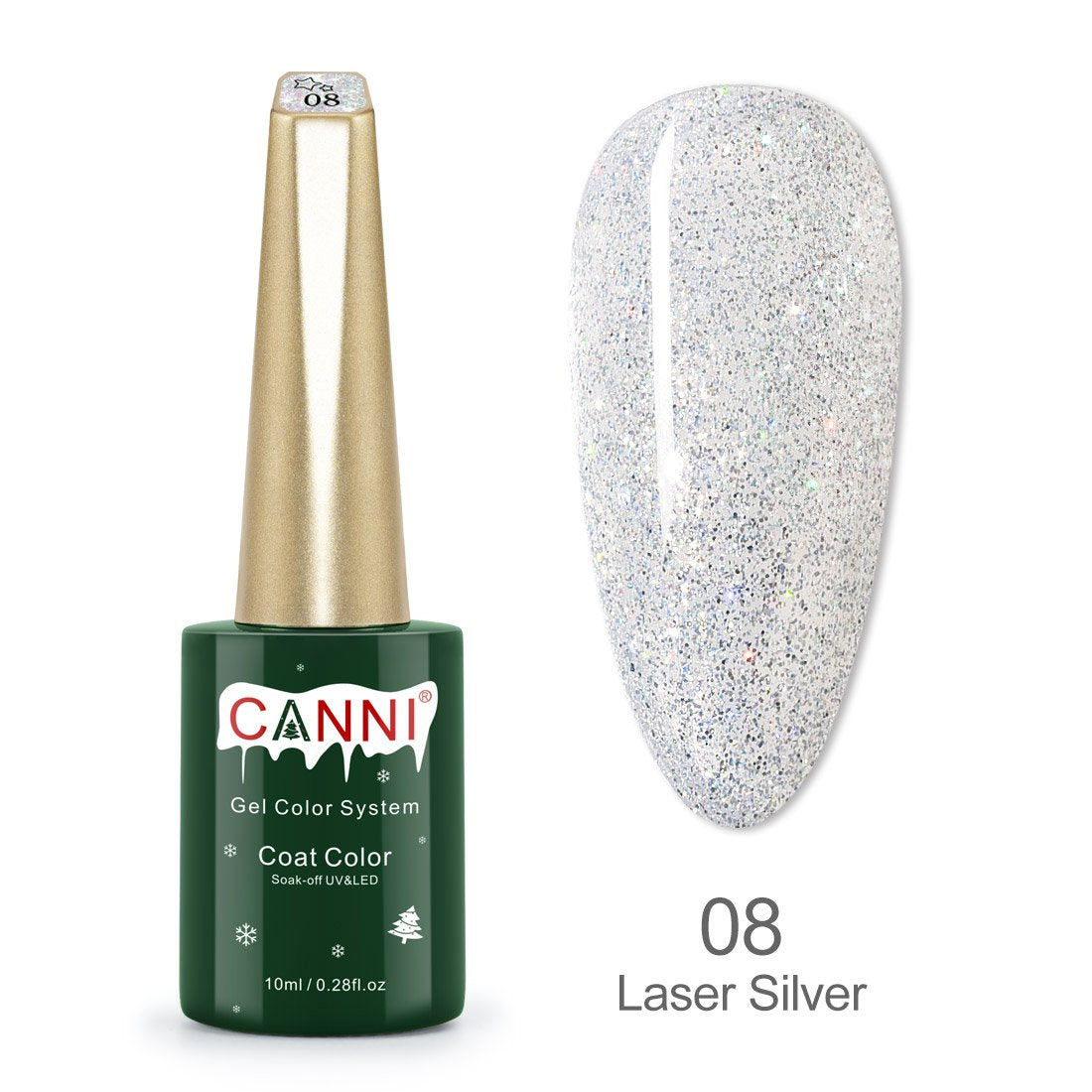CANNI® Christmas Nail Gel Polish Soak Off UV LED Colours - 10ml