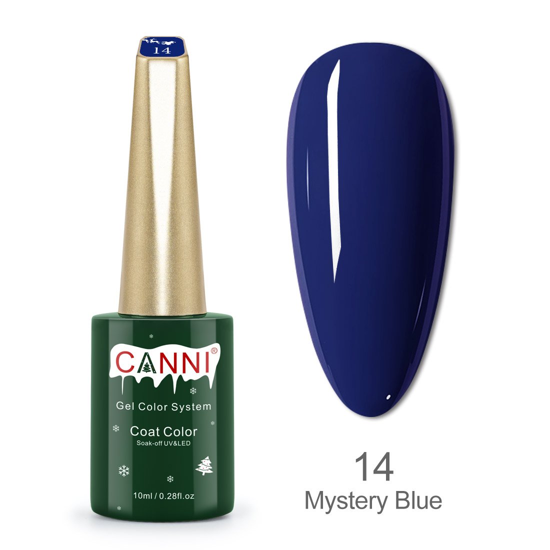 CANNI® Christmas Nail Gel Polish Soak Off UV LED Colours - 10ml