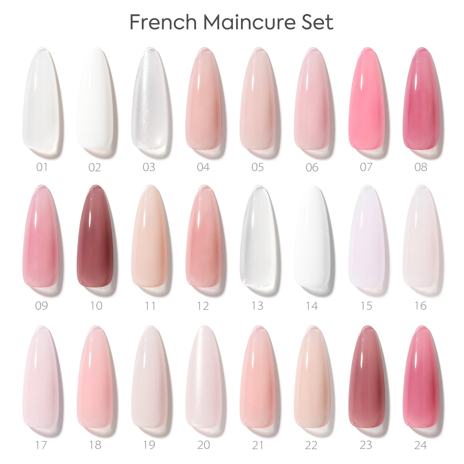 CF1 - 30pcs Rubber Base and Quick Builder Gel Kit TPO FREE and HEMA FREE