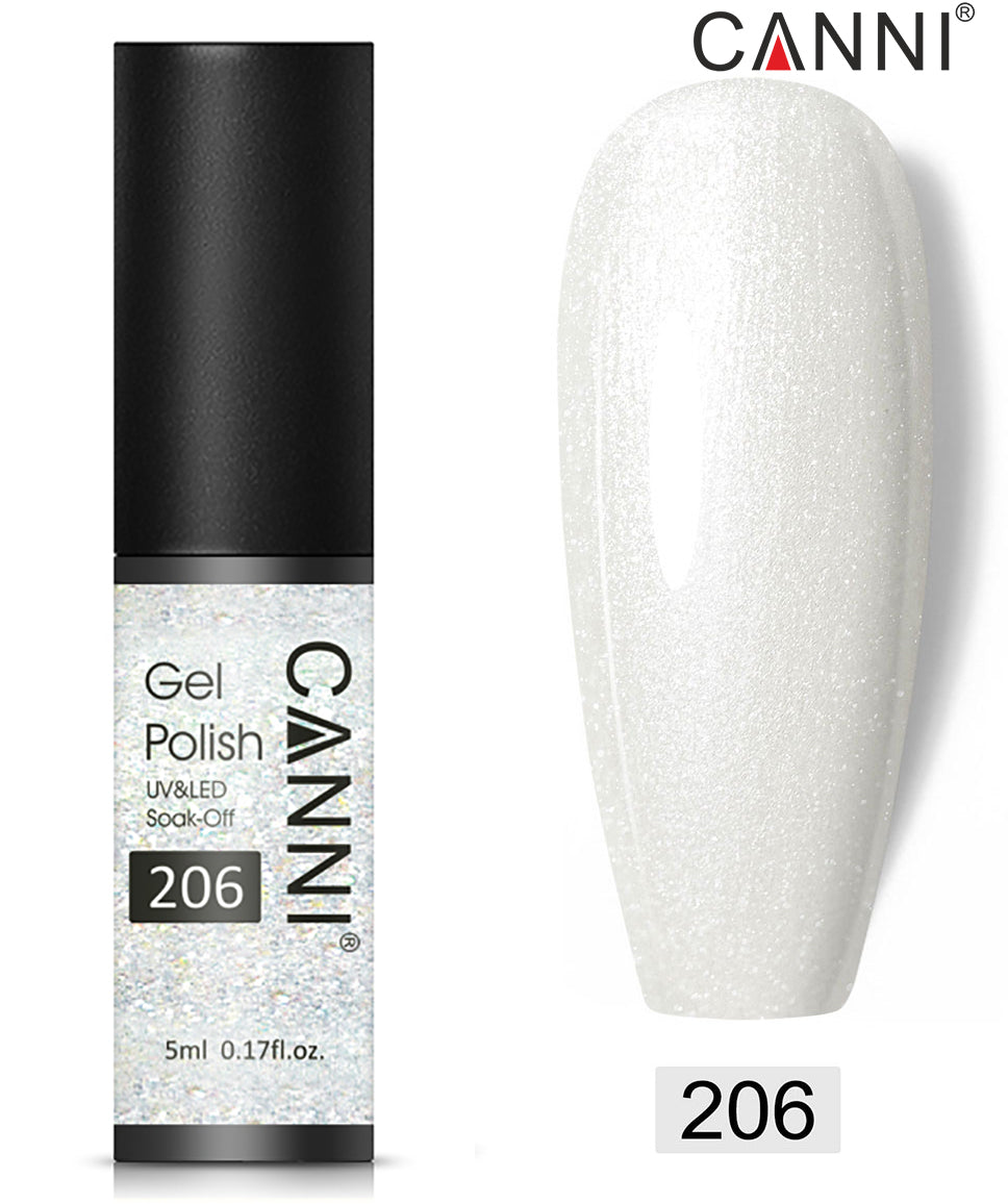 Canni Classic Range 5ml Soak Off UV / LED Nail Gel Polish Varnish - Shade 201 to 258
