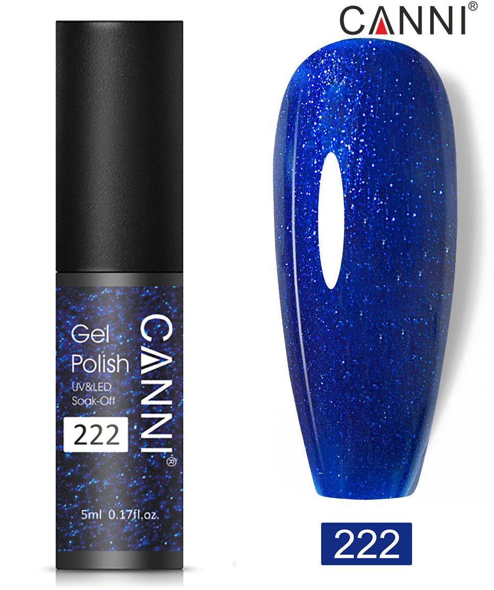 Canni Classic Range 5ml Soak Off UV / LED Nail Gel Polish Varnish - Shade 201 to 258