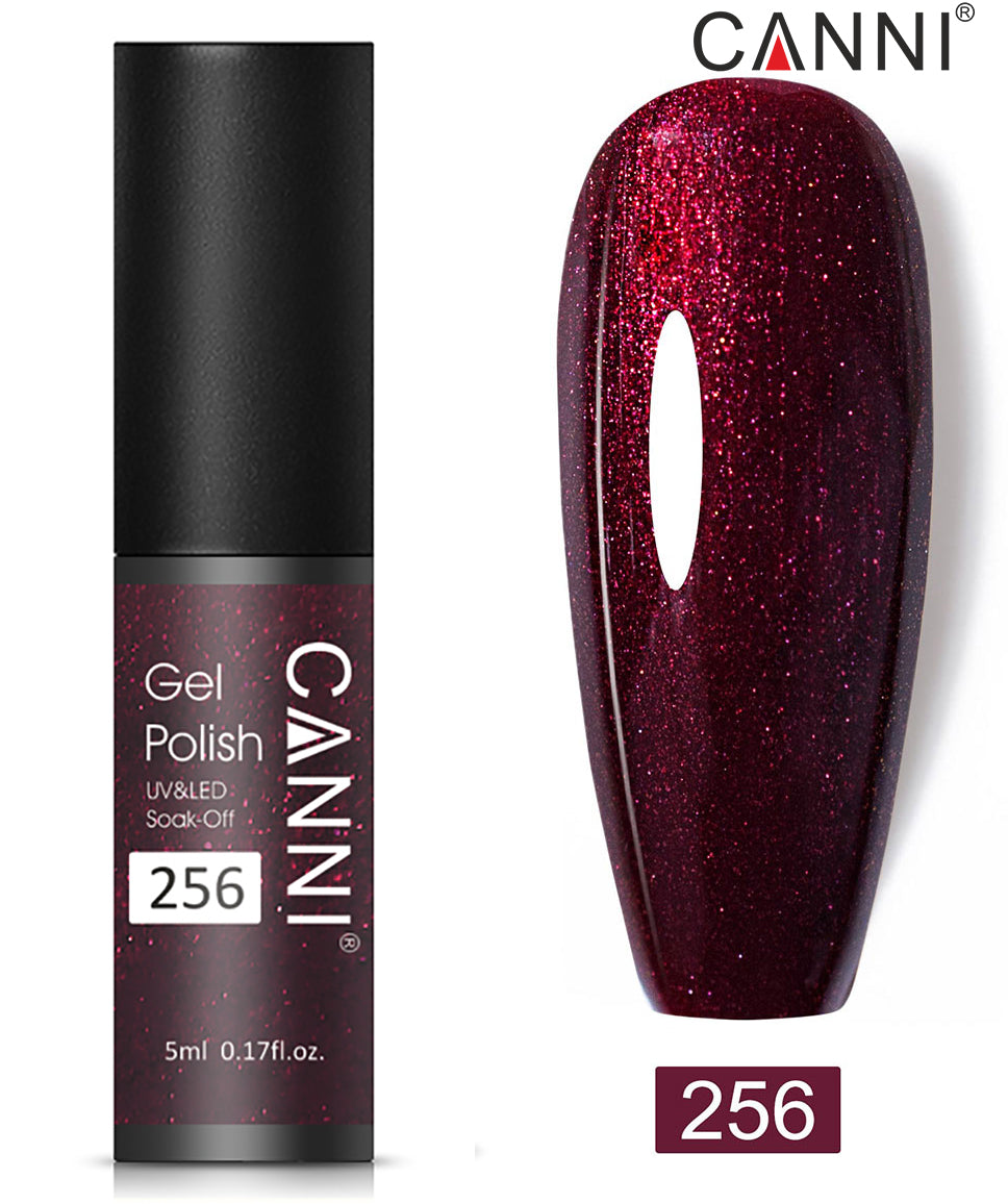 Canni Classic Range 5ml Soak Off UV / LED Nail Gel Polish Varnish - Shade 201 to 258