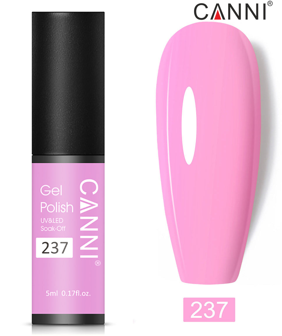 Canni Classic Range 5ml Soak Off UV / LED Nail Gel Polish Varnish - Shade 201 to 258