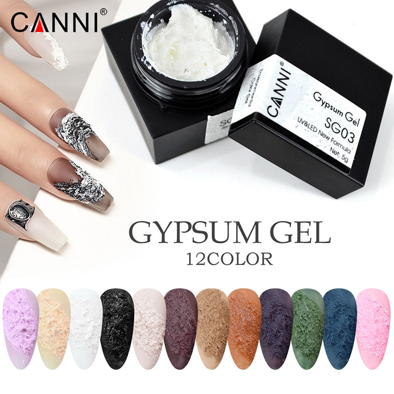 CANNI Gypsum Gel UV / LED Nail Gel Polish