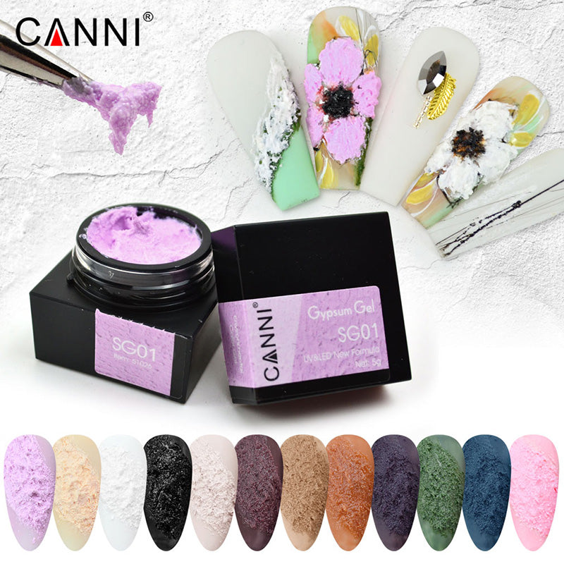 CANNI Gypsum Gel UV / LED Nail Gel Polish