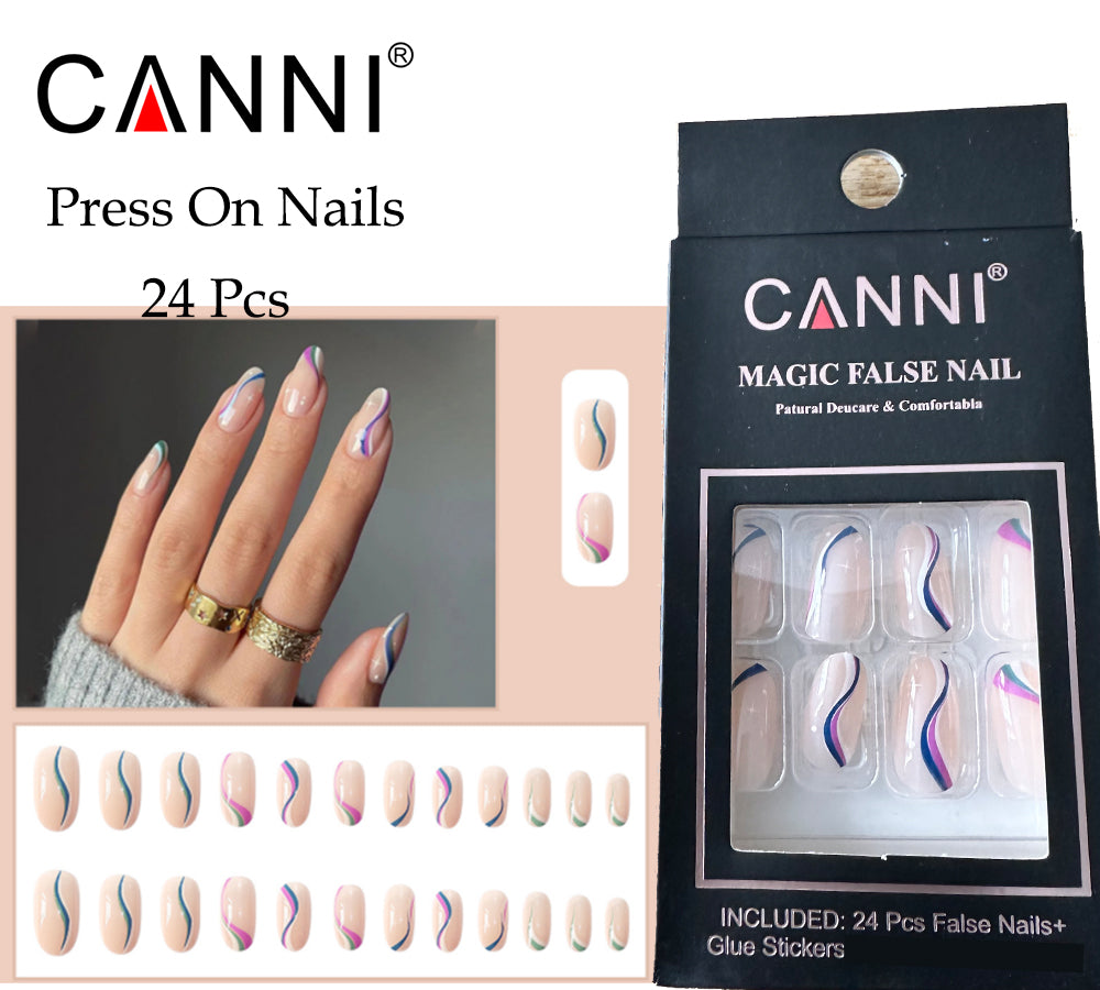 CANNI Press On Finger Nails - PRS115