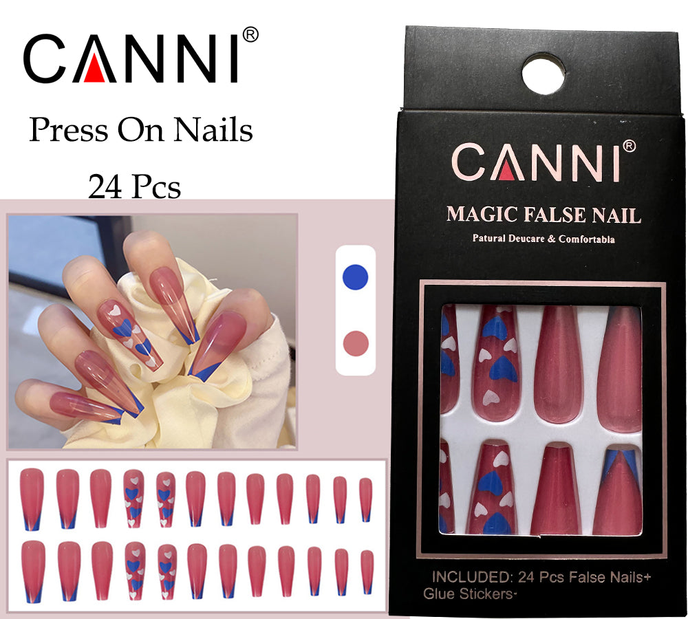 CANNI Press On Finger Nails - PRS129