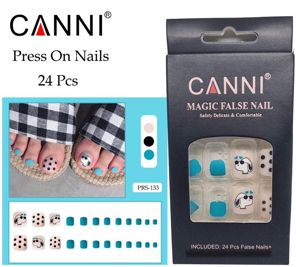CANNI Press on toe nails - PRS133