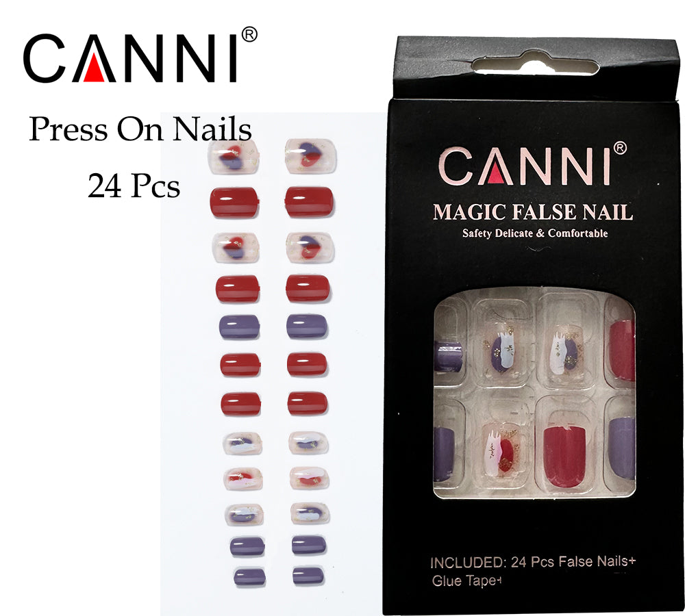 CANNI Press On Finger Nails - PRS154