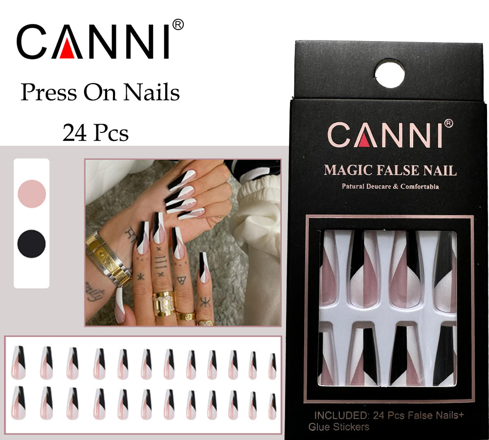 CANNI Press On Finger Nails - PRS26