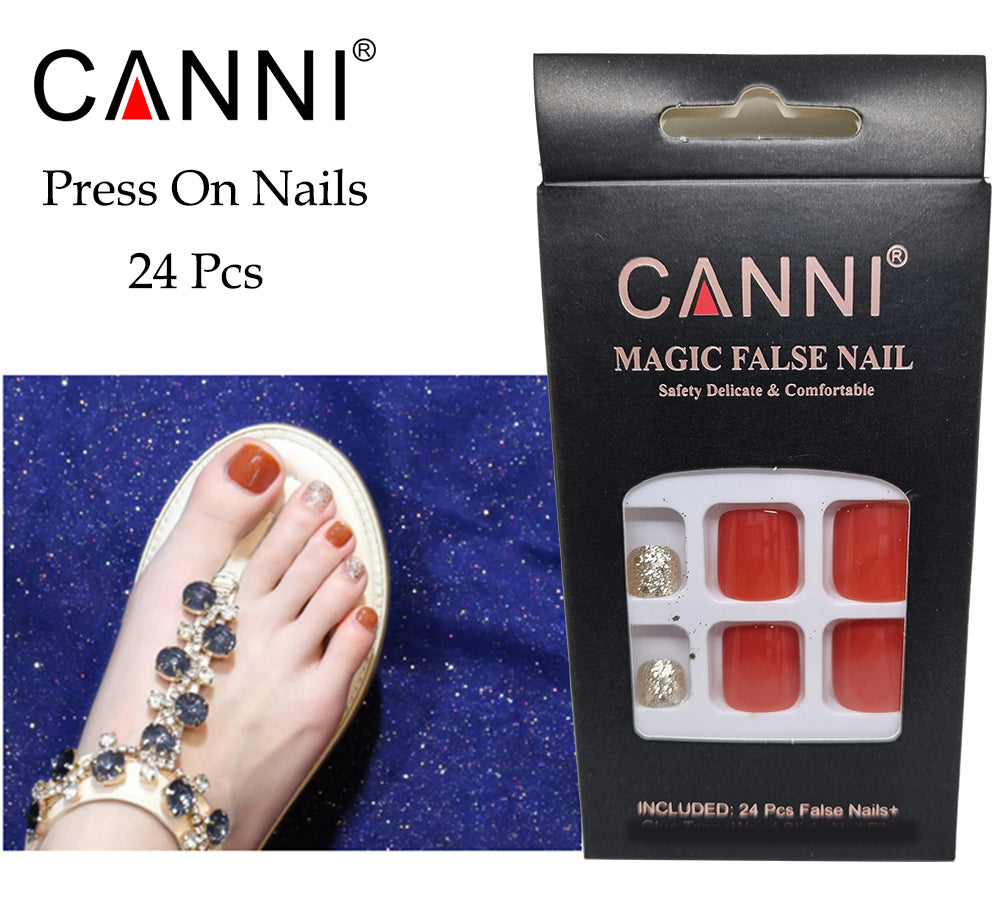 CANNI Press on toe nails - PRS68