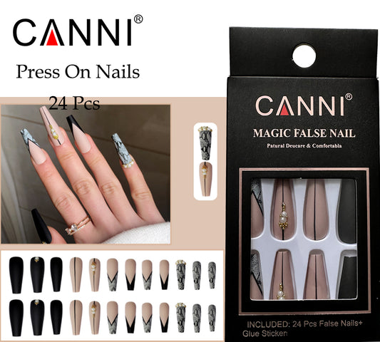 CANNI Press On Finger Nails - PRS74