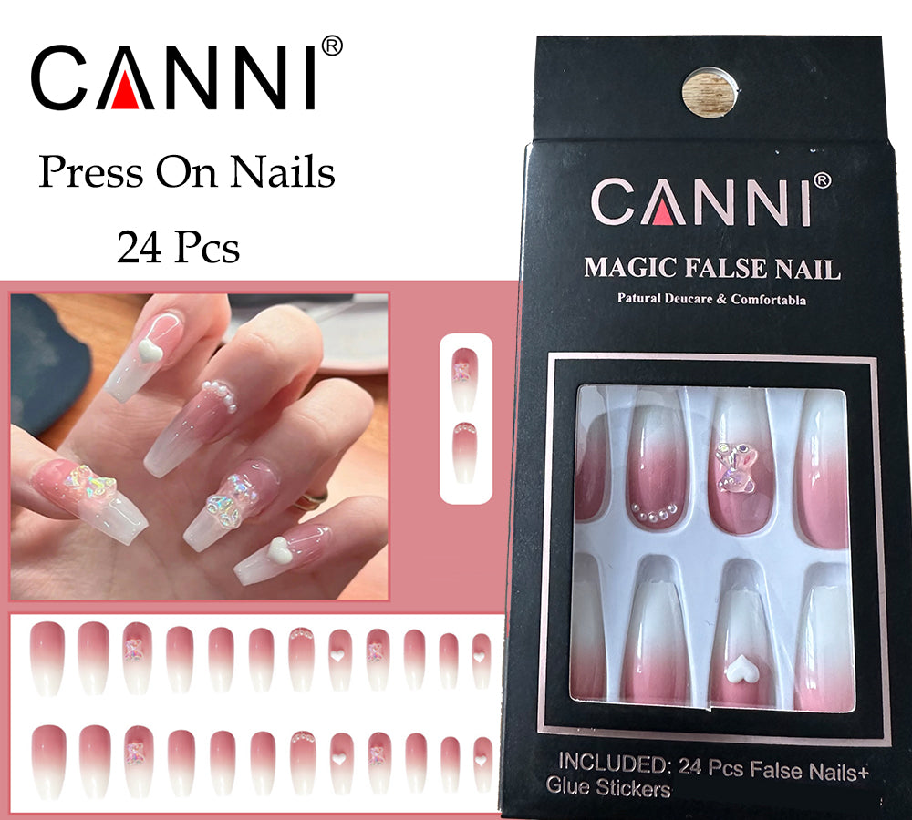 CANNI Press On Finger Nails - PRS84