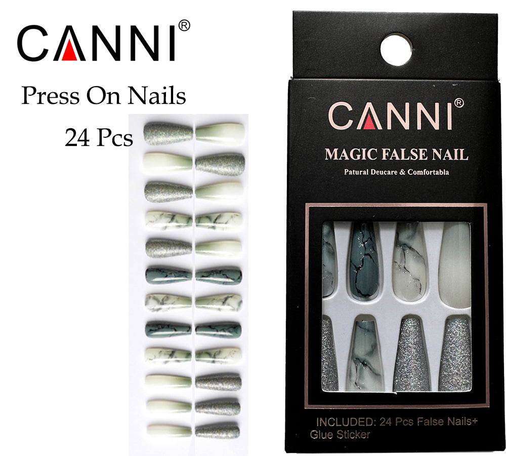 CANNI Press On Finger Nails - PRS91