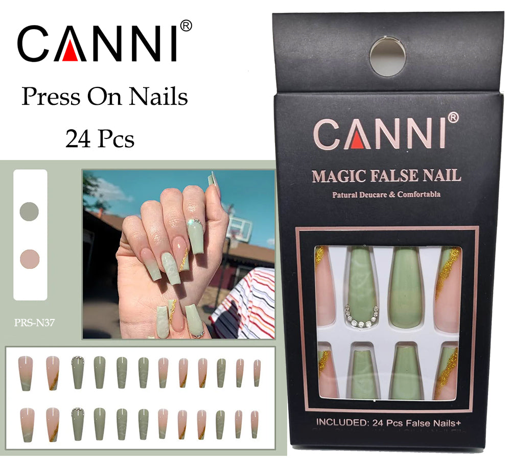 CANNI Press On Finger Nails - PRS-N37